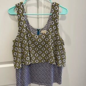 Anthropologie Meadow Rue top sz L
